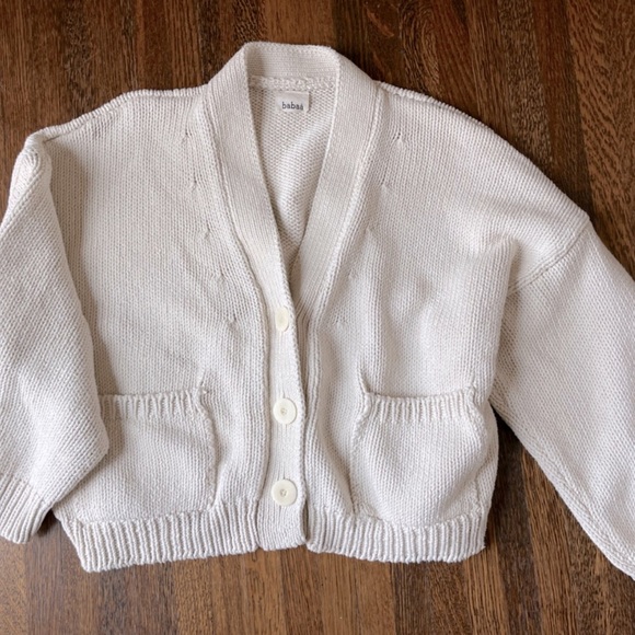 ✖️SOLD✖️babaa cardigan no.22 natural - Picture 9 of 9